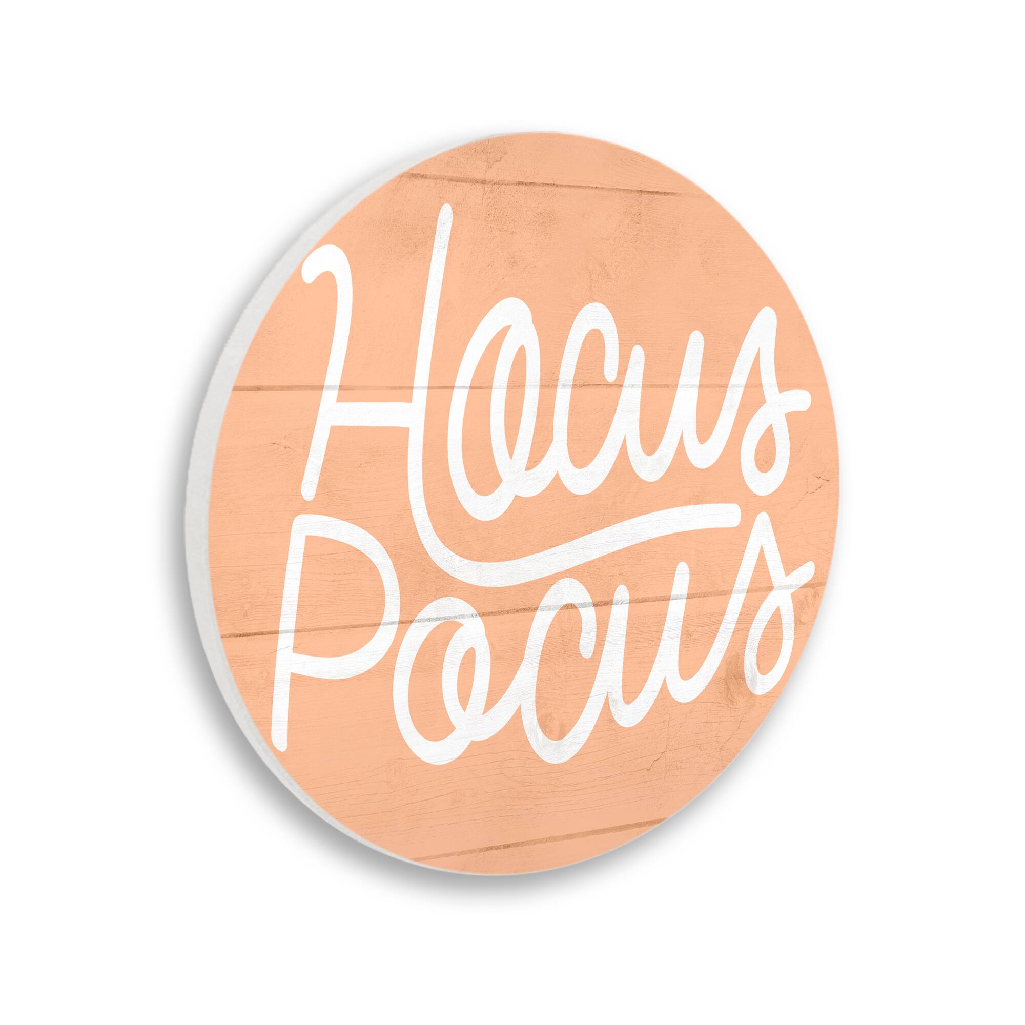 Stupell Industries Hocus Pocus Halloween Phrase Wall Plaque Art
